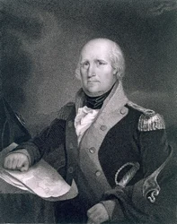 George Rogers Clark (1752-1818) grabado por Thomas B. Welch (1814-74) después de una copia del original de James Barton Longacre (1794-1869)